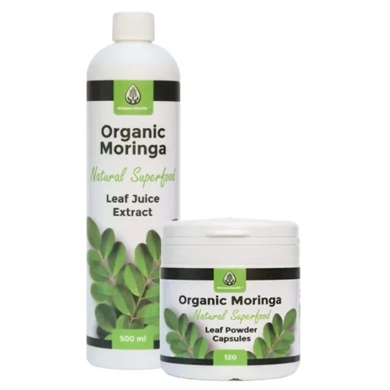 Moringa Juice and Capsule Combo